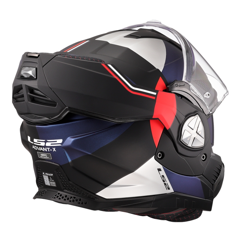 Motociklistička kaciga na preklop LS2 FF901 Advant X Ultra plavo-crvena