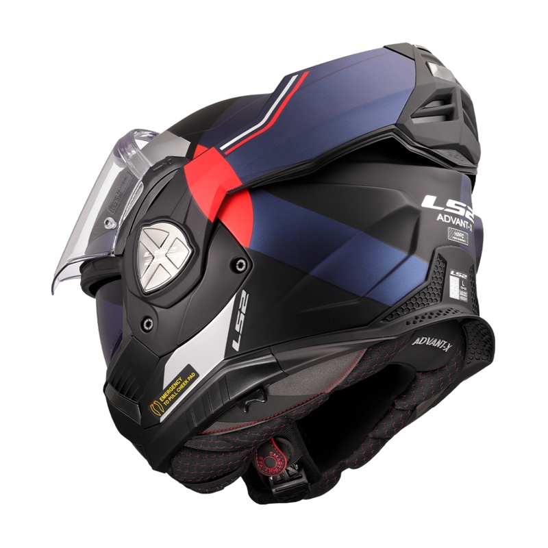 Motociklistička kaciga na preklop LS2 FF901 Advant X Ultra plavo-crvena