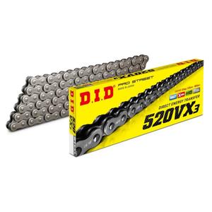 VX série X-Kroužkový řetěz D.I.D Chain 520VX3 1920 článků