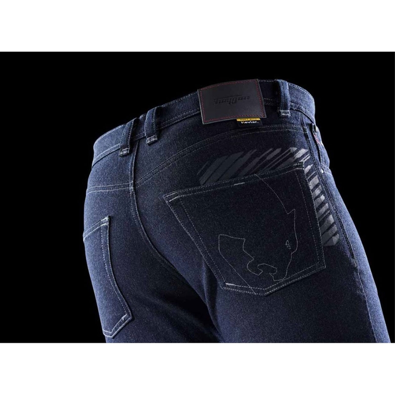 Furygan Tyron X Kevlar® uske motociklističke traperice tamnoplave boje