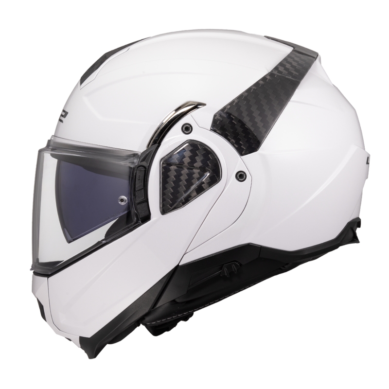 Preklopna motociklistička kaciga LS2 FF910 Advant II, čisto bijela