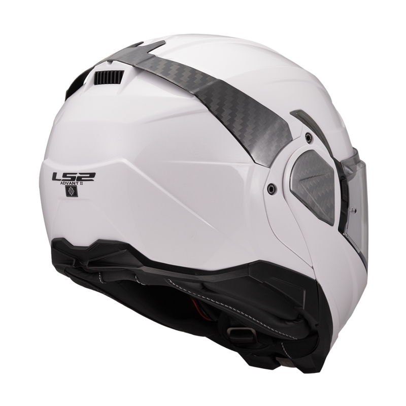 Preklopna motociklistička kaciga LS2 FF910 Advant II, čisto bijela