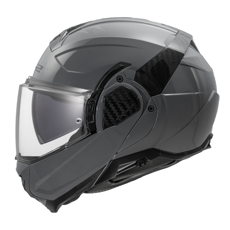 Motociklistička kaciga na preklop LS2 FF910 Advant II Solid Nardo siva