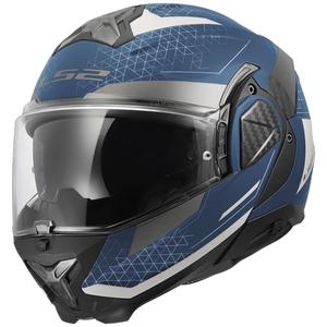 Motociklistička kaciga na preklop LS2 FF910 Advant II Astral mat plavo-siva