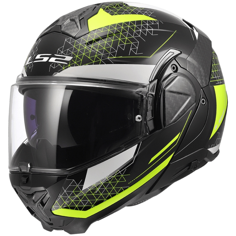 Motociklistička kaciga na preklop LS2 FF910 Advant II Astral fluo žuta