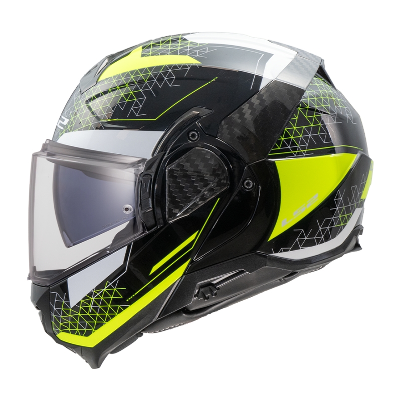 Motociklistička kaciga na preklop LS2 FF910 Advant II Astral fluo žuta
