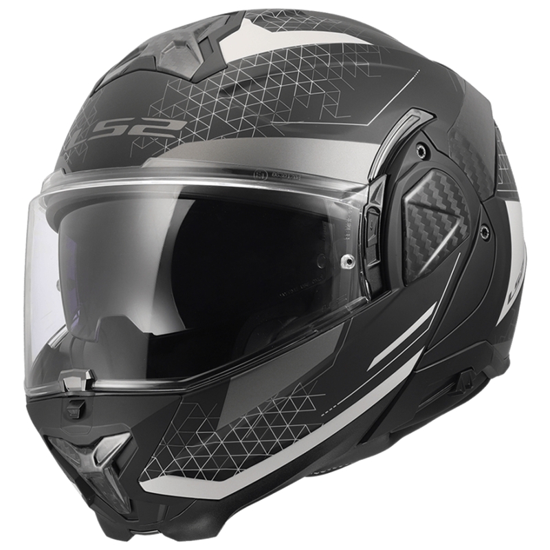 Motociklistička kaciga na preklop LS2 FF910 Advant II Astral mat siva