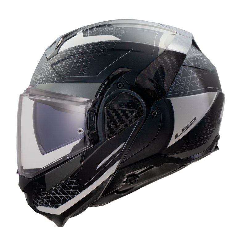 Motociklistička kaciga na preklop LS2 FF910 Advant II Astral mat siva