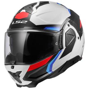 Motociklistička kaciga na preklop LS2 FF910 Advant II Triple bijelo-plavo-crvena