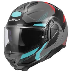 Motociklistička kaciga na preklop LS2 FF910 Advant II Triple Nardo siva