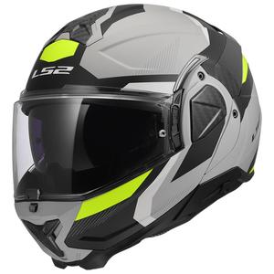 Preklopna motociklistička kaciga LS2 FF910 Advant II Triple svijetlo siva