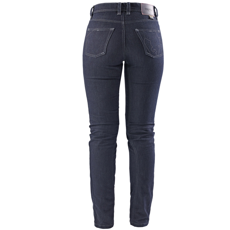Furygan Nikita X Kevlar® Mom Fit ženske motociklističke traperice tamnoplave boje
