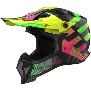 Motocross kaciga LS2 MX700 Subverter Chromatic crna