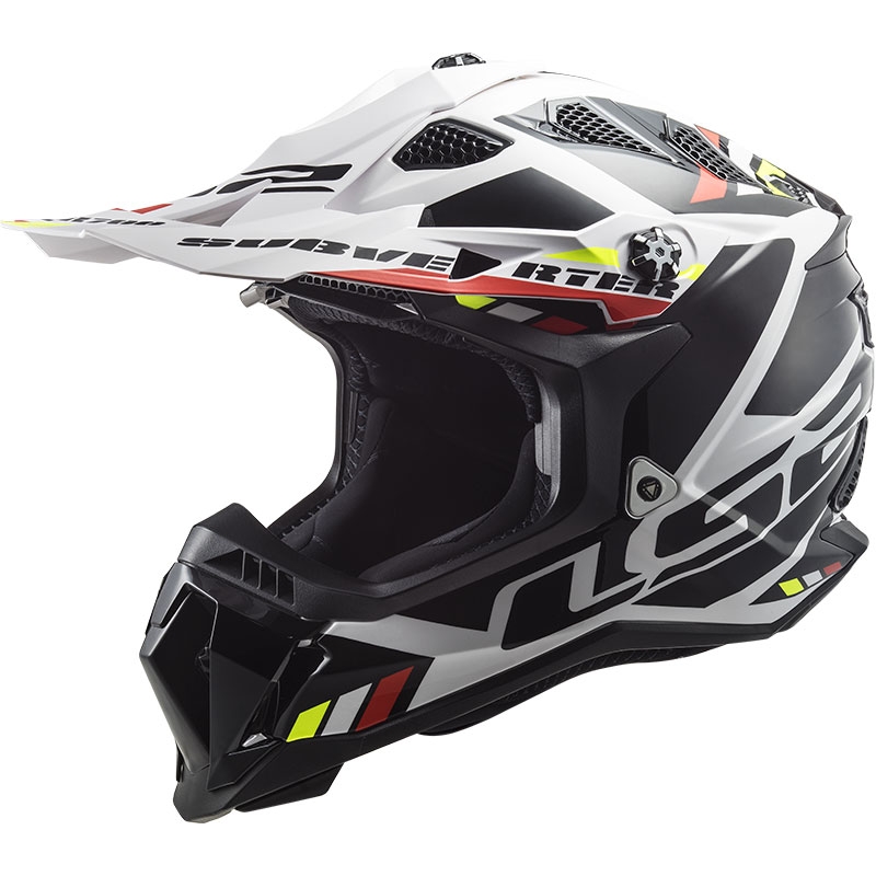 LS2 MX700 Subverter Stomp motokros kaciga bijelo-crna