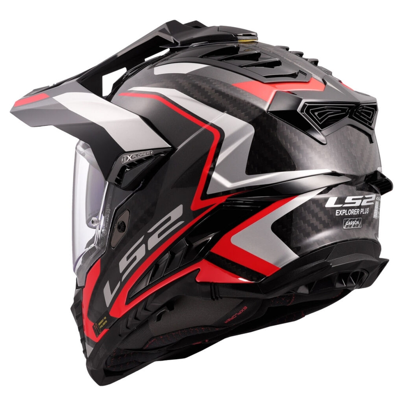 Enduro motociklistička kaciga LS2 MX701 Explorer C Frontier II crvena
