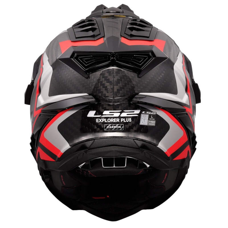 Enduro motociklistička kaciga LS2 MX701 Explorer C Frontier II crvena