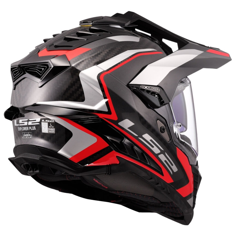 Enduro motociklistička kaciga LS2 MX701 Explorer C Frontier II crvena