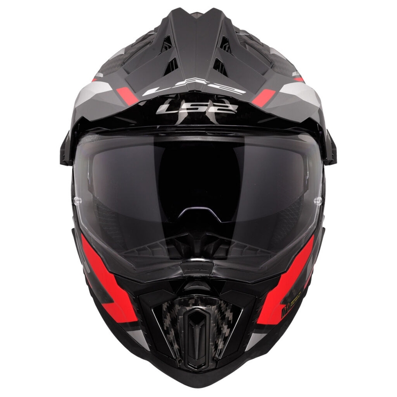 Enduro motociklistička kaciga LS2 MX701 Explorer C Frontier II crvena