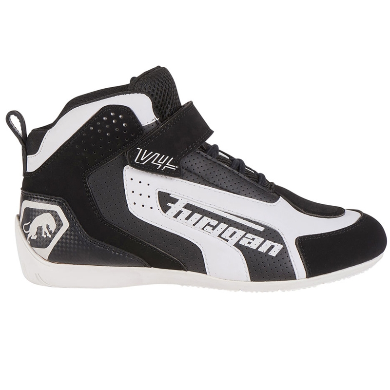 Furygan V4 motociklističke čizme s ventilacijom crno-bijele