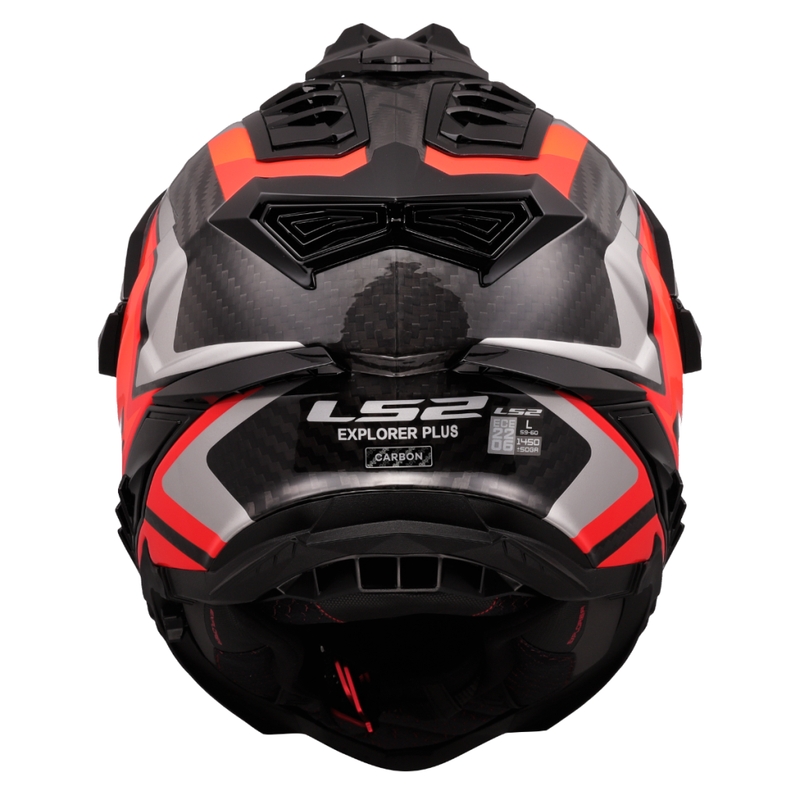 Enduro motoristička kaciga LS2 MX701 Explorer C Frontier II narančasta