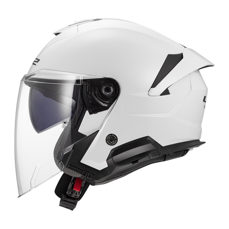 Otvorena motociklistička kaciga LS2 OF618 Verso II Jednobojna bijela