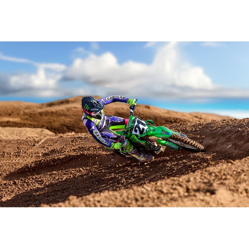 Alpinestars Supertech SX motocross dres limitirano izdanje Dirt Studios bijelo-ljubičasto-ružičasto-fluo žuto