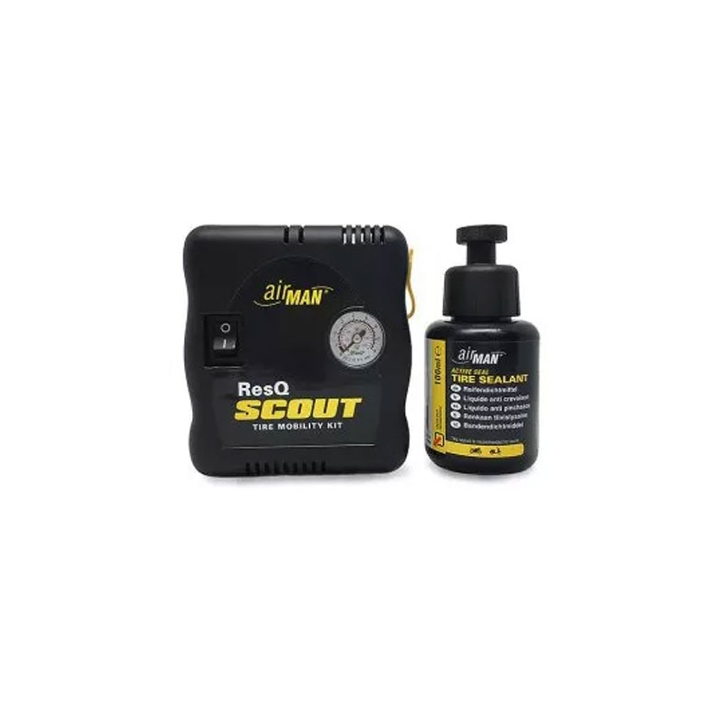 Poluautomatski set za popravak guma airMAN ResQ Scout VO 100 ml