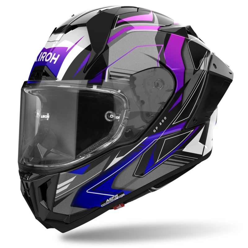 Airoh GP800 Must plava motociklistička kaciga koja pokriva cijelo lice