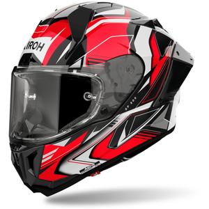 Airoh GP800 Must crvena motociklistička kaciga koja pokriva cijelo lice