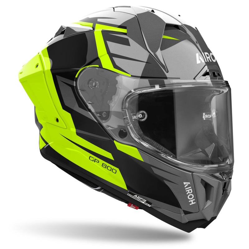 Airoh GP800 Master motociklistička kaciga koja pokriva cijelo lice žuta
