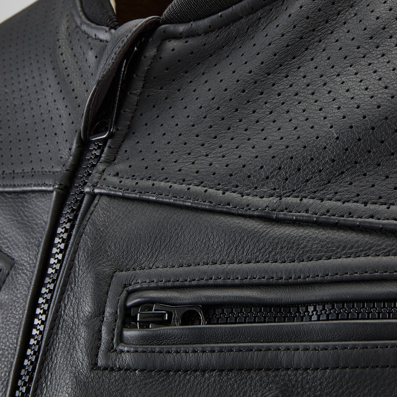 Alpinestars TECH-AIR®3 V2 LEATHER system airbag prsluk crni