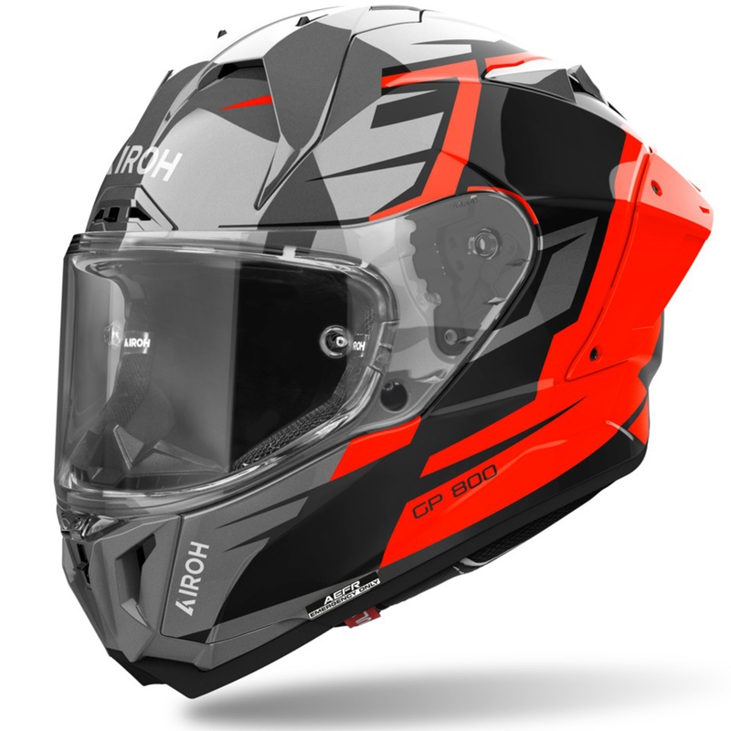 Airoh GP800 Master motociklistička kaciga koja pokriva cijelo lice, narančasta