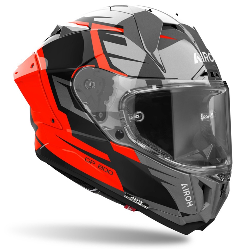 Airoh GP800 Master motociklistička kaciga koja pokriva cijelo lice, narančasta