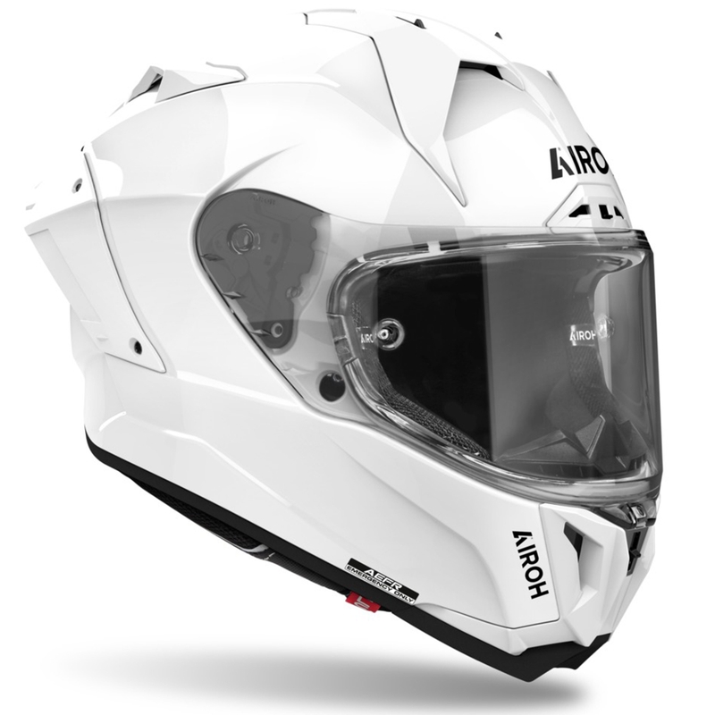 Airoh GP800 Motociklistička kaciga u boji koja pokriva cijelo lice bijela
