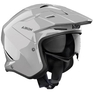 Trial moto kaciga Airoh Kombakt Boja tamno siva
