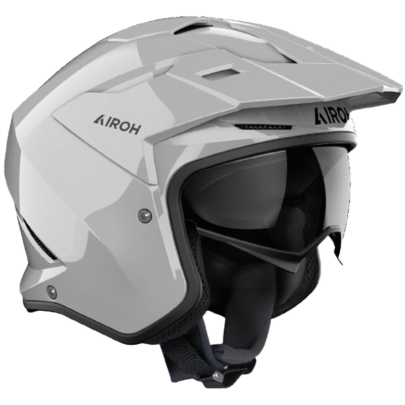 Trial moto kaciga Airoh Kombakt Boja tamno siva