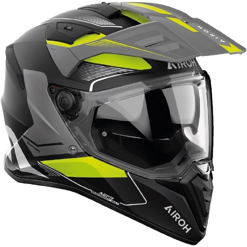 Enduro moto kaciga Airoh Bandit Tune mat žuta