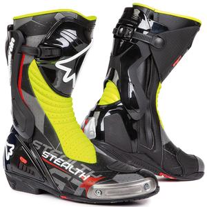 Motociklističke čizme Stylmartin Stealth Evo Air crno-fluo žute