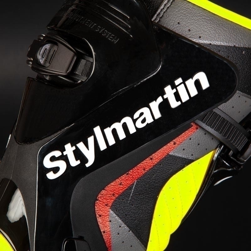 Motociklističke čizme Stylmartin Stealth Evo Air crno-fluo žute