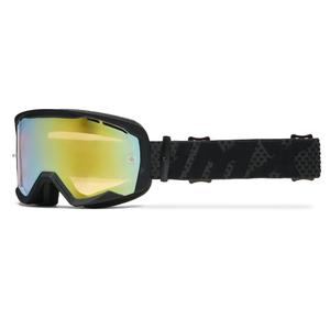 Motocross naočale iMX Endurance Flip crno-crne s iridij pleksiglasom