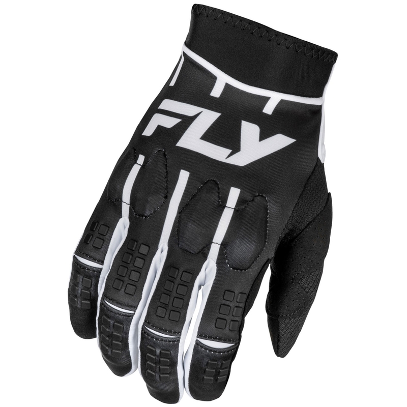 FLY Racing Evolution DST motokros rukavice crno-bijele