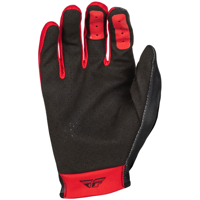 FLY Racing Lite motokros rukavice crno-crvene