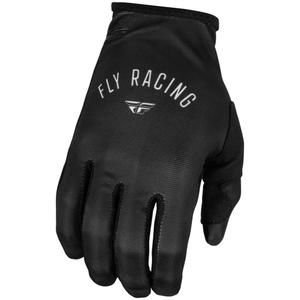 Ženske motocross rukavice FLY Racing Lite crno-sive