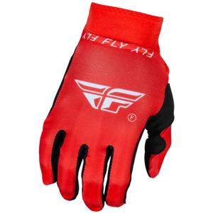 FLY Racing ProLite motokros rukavice crveno-bijele