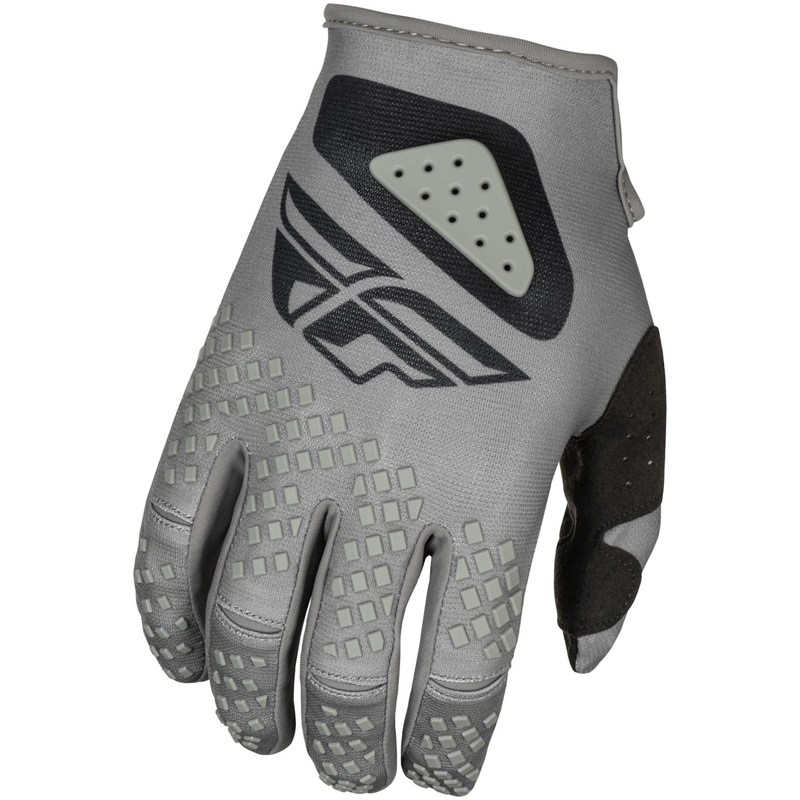 Motocross rukavice FLY Racing Kinetic Sym sivo-crne