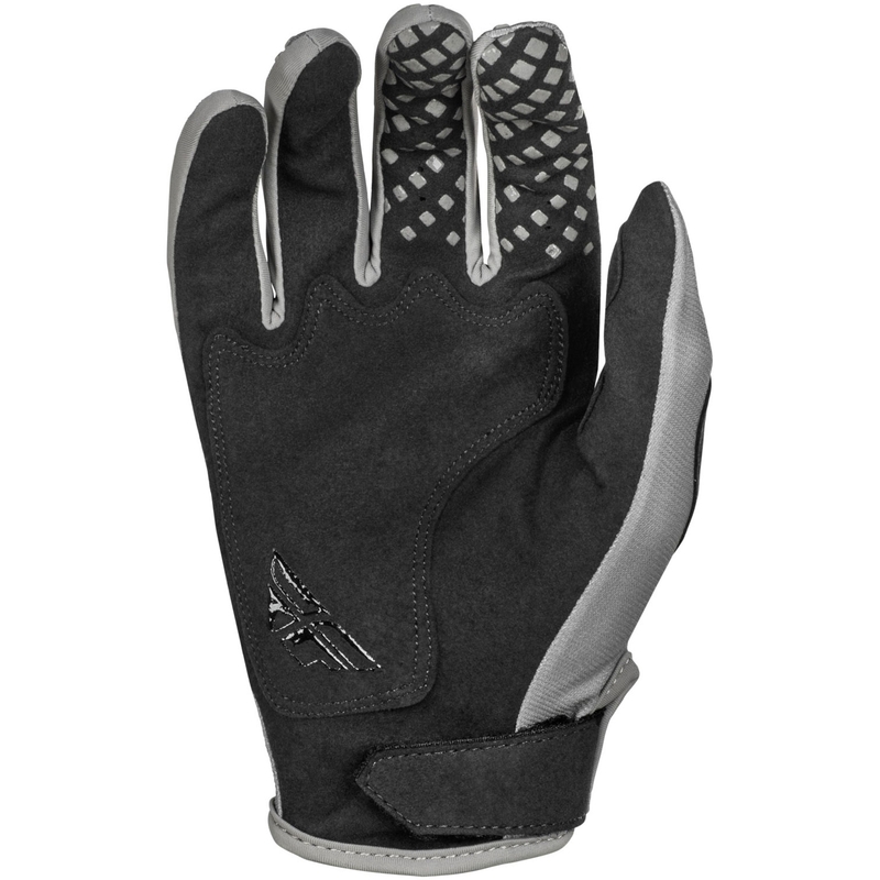 Motocross rukavice FLY Racing Kinetic Sym sivo-crne