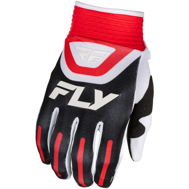 FLY Racing F-16 motokros rukavice crno-crveno-bijele