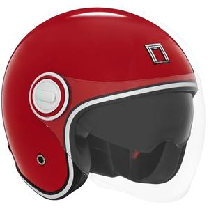 Otvorena motociklistička kaciga NOX PREMIUM Heritage crvena