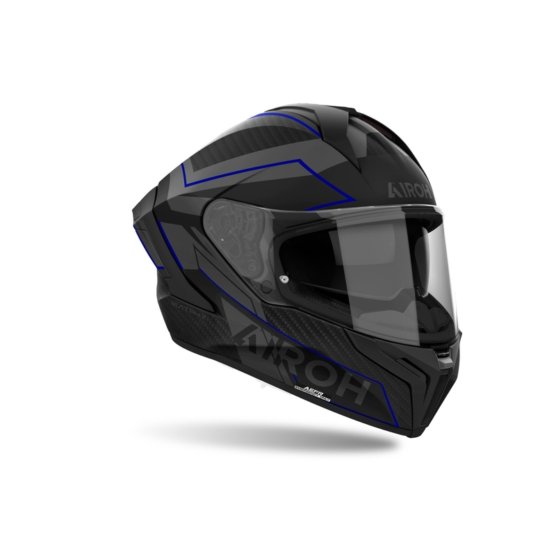 Airoh MATRYX Sentinel motociklistička kaciga za cijelo lice mat plava