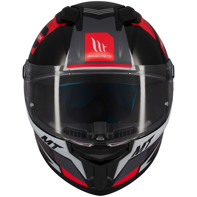 Integralna motociklistička kaciga MT Stinger 2 Tron crno-crveno-siva